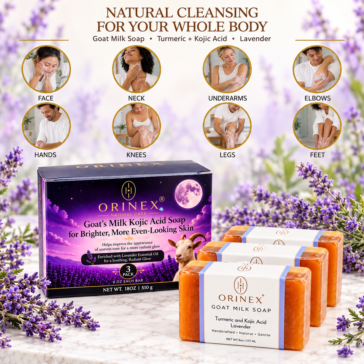 ORINEX Kojic Acid + Turmeric Lavender