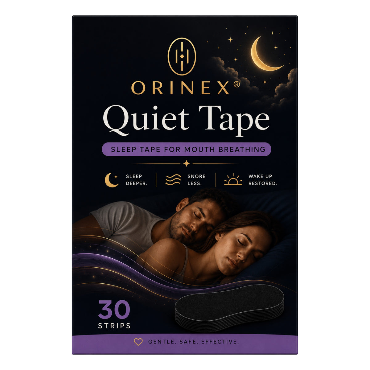 ORINEX Quiet Tape box, 30 strips