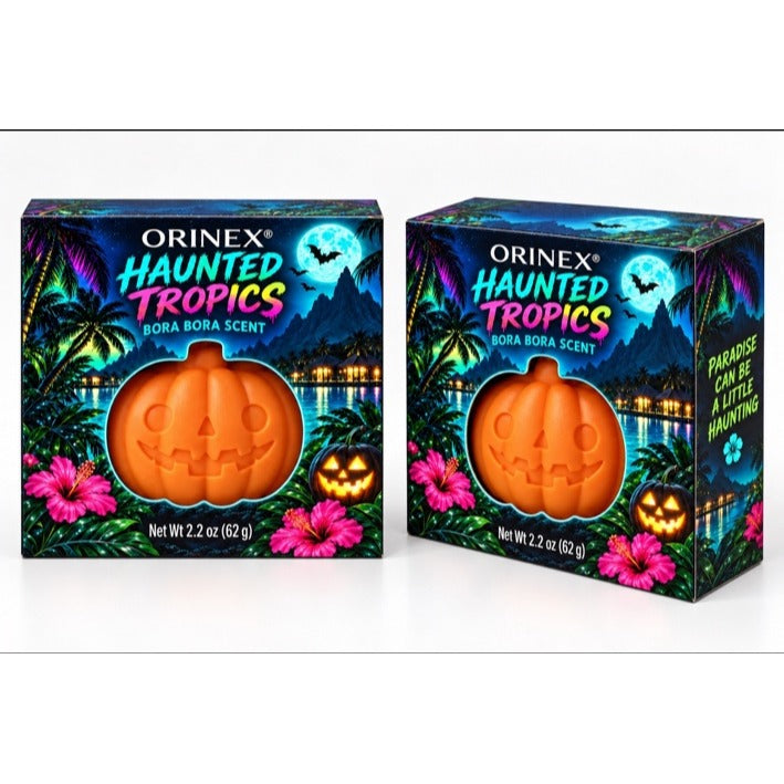 ORINEX Bora Bora Haunted Tropics Halloween soap boxes