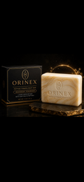 ORINEX Mahogany Teakwood Peptide Firming Body Bar — Men's