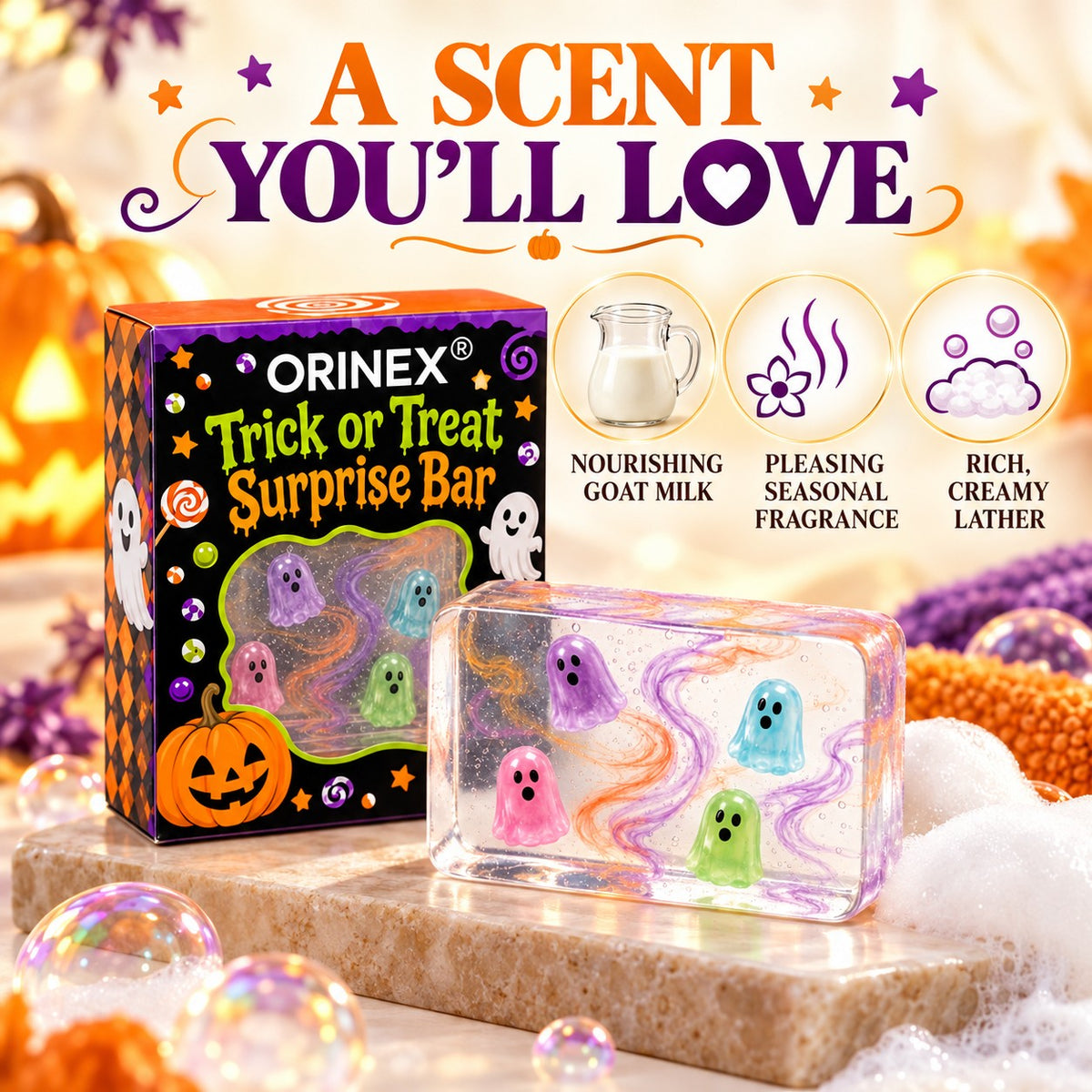 ORINEX Trick or Treat Surprise Bar scent
